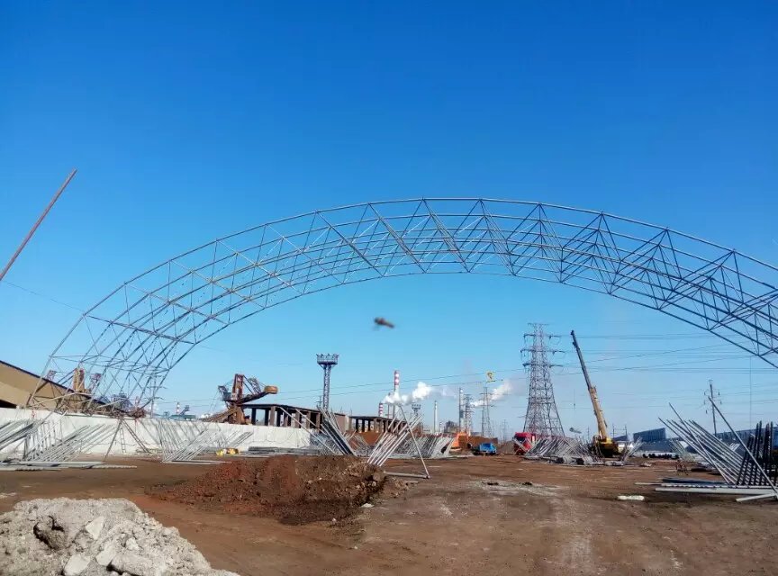 新疆葫芦岛热电厂网架